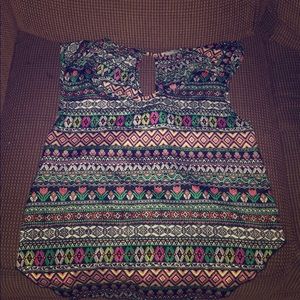 Aztec blouse